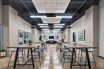 *New* resident lounge with workspaces